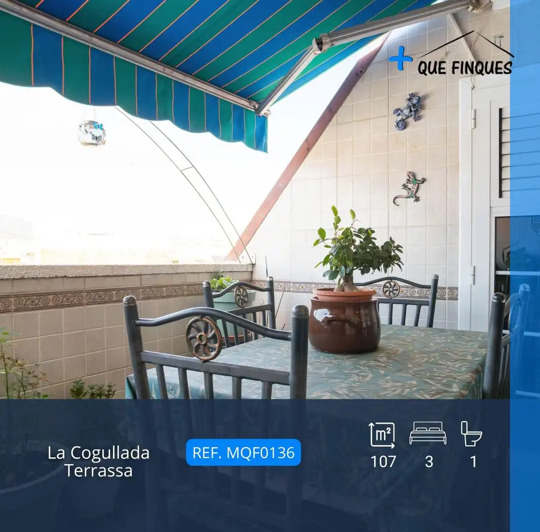 Penthouse with lift for sale in Ponent