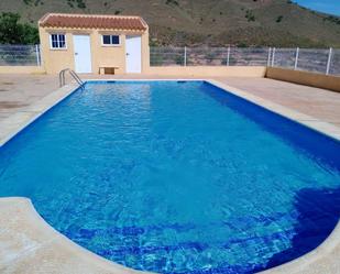 Swimming pool of Country house for sale in Mazarrón  with Air Conditioner, Heating and Storage room