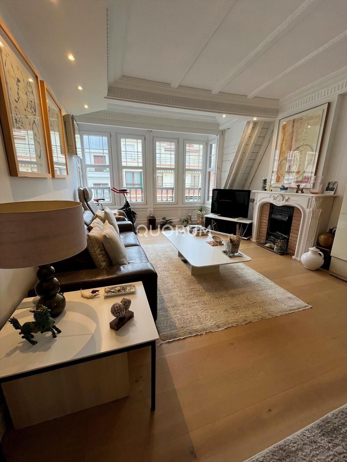 Living room of Flat for sale in Bilbao   with Heating and Terrace