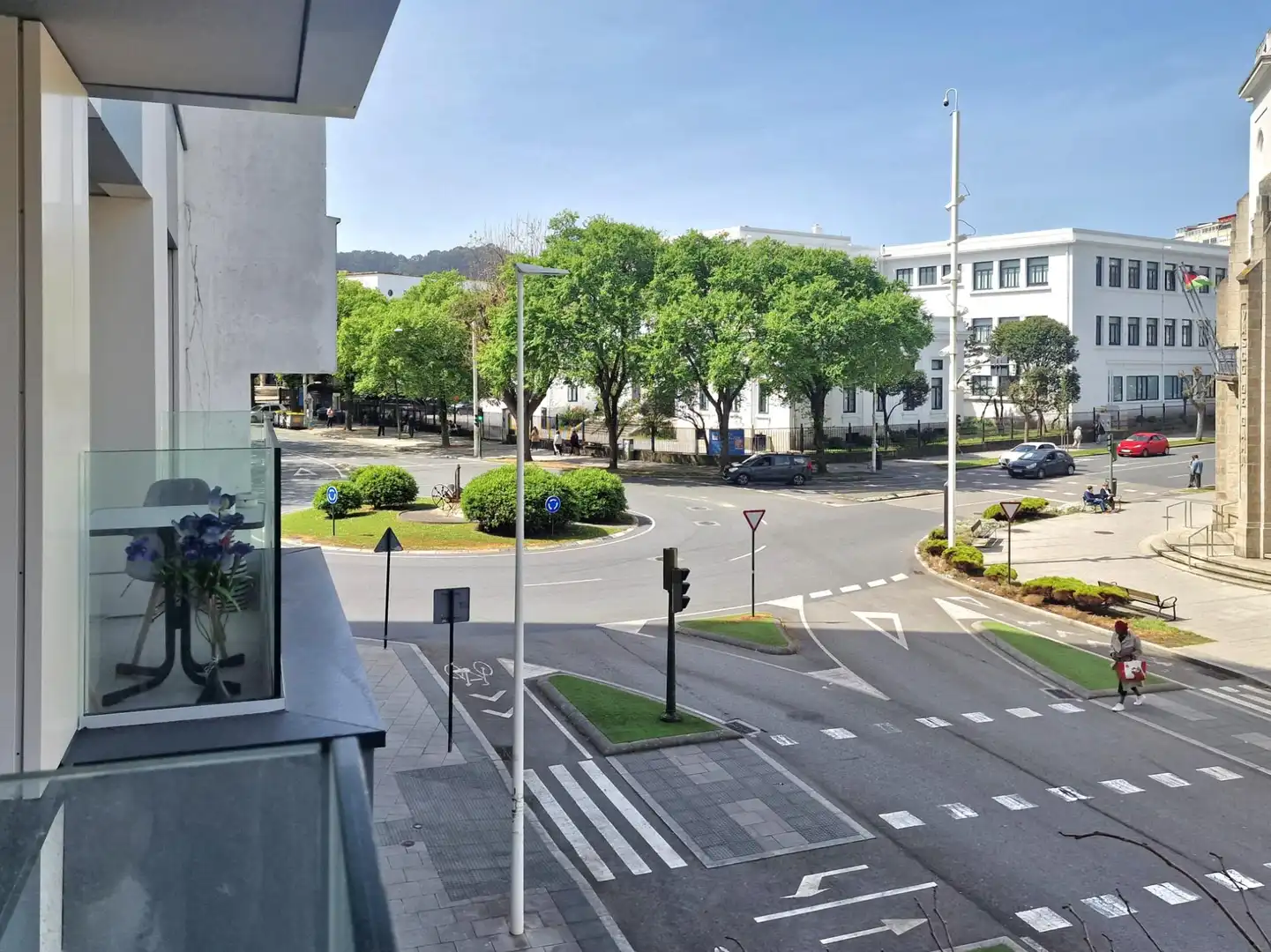 Exterior view of Flat for rent in A Coruña Capital   with Storage room and Balcony