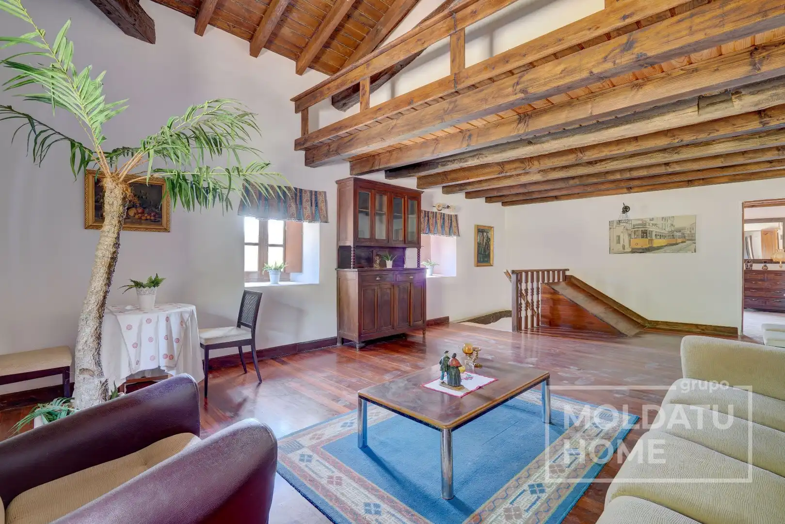Sala d'estar de Casa o xalet en venda en Mendaro amb Calefacció, Jardí privat i Terrassa