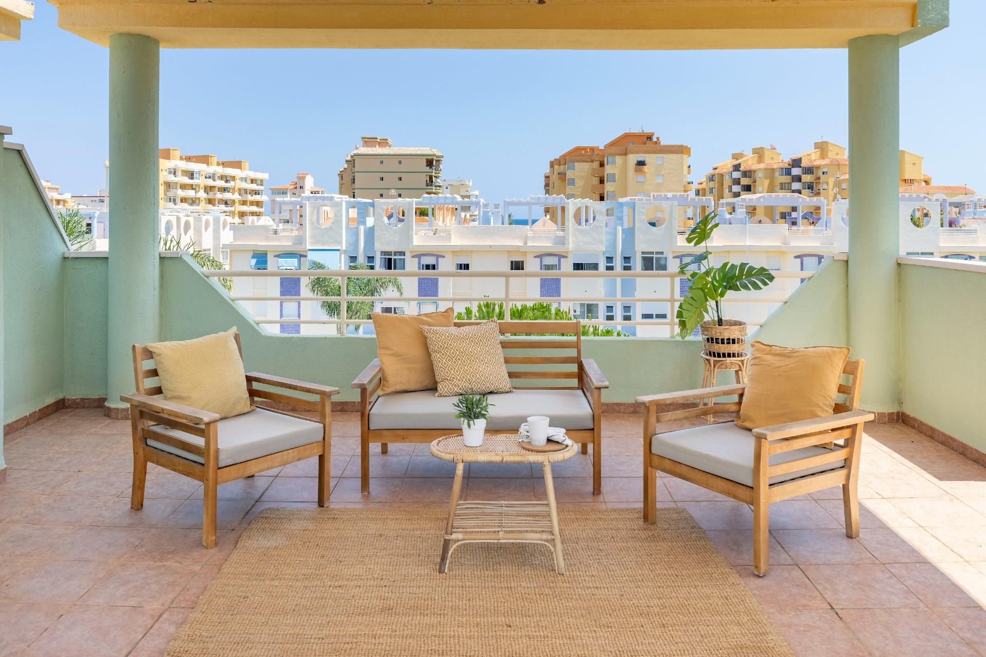 Terrace of Attic for sale in Xeraco  with Air Conditioner, Terrace and Balcony