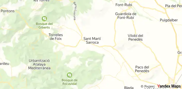 Vista exterior de Piso en venta en Sant Martí Sarroca
