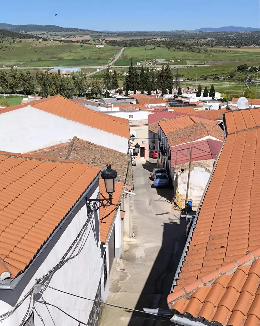 Vista exterior de Piso en venta en Fuente Obejuna con Terraza y Trastero