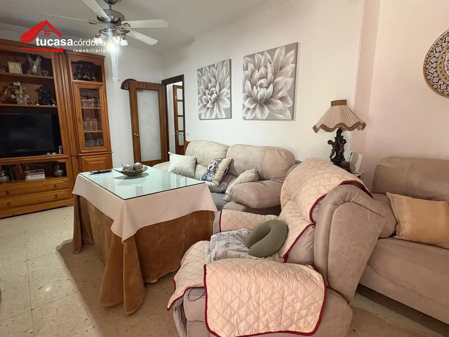 Sala de estar de Casa o chalet en venta en Córdoba con Aire acondicionado, Terraza y Trastero