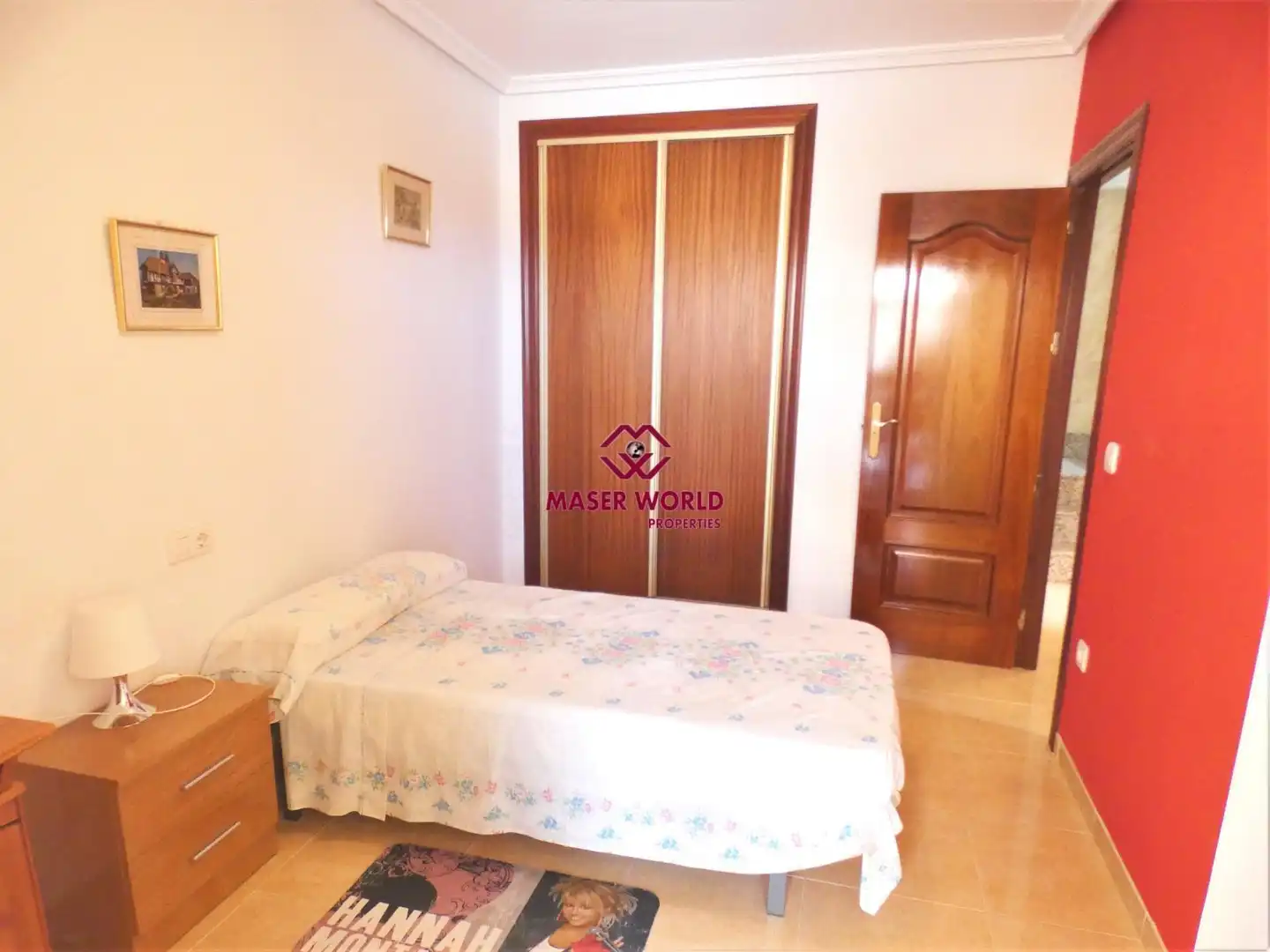 Dormitori de Casa o xalet en venda en Mazarrón amb Jardí privat, Terrassa i Piscina