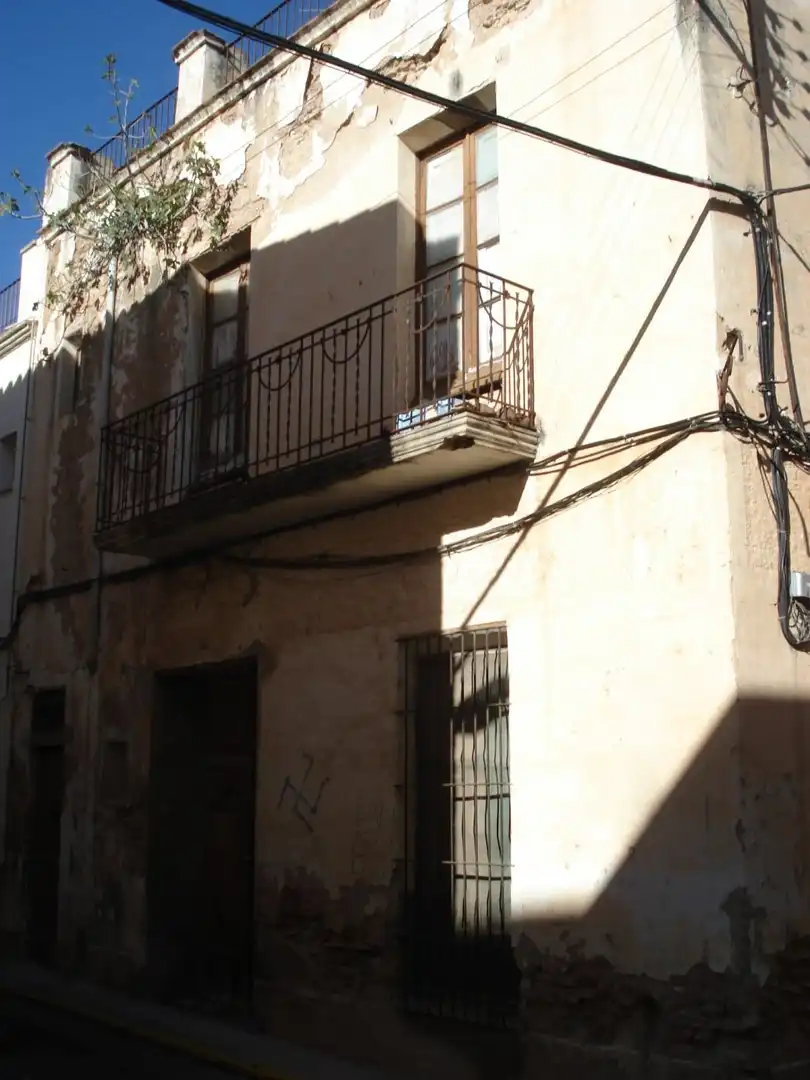 Vista exterior de Casa o chalet en venta en Santa Bàrbara con Terraza