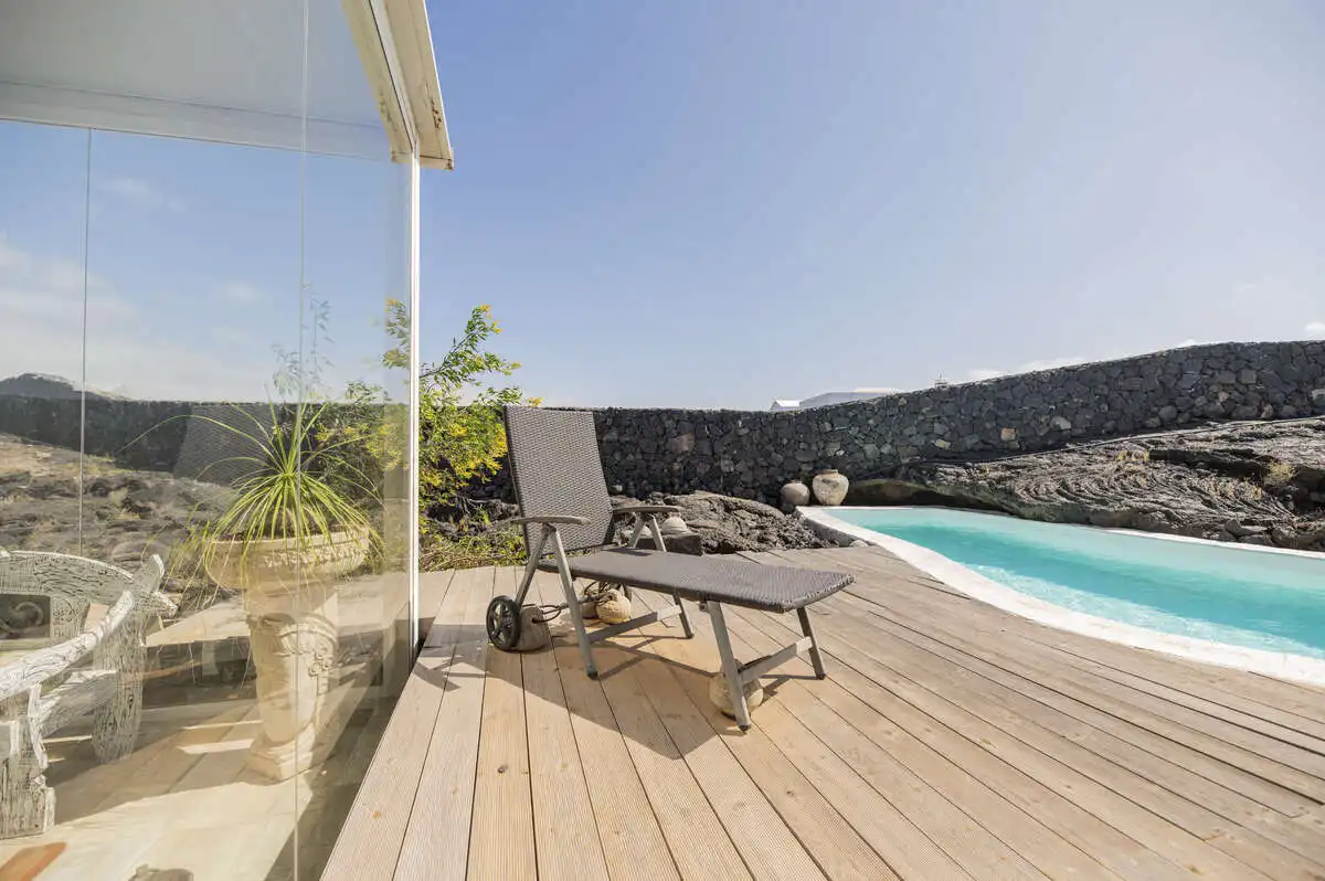 Terraza de Casa o chalet en venta en Teguise con Jardín privado, Piscina y Amueblado