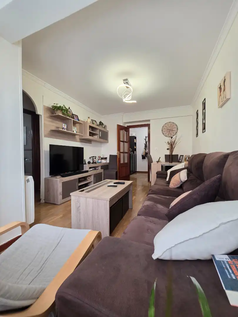 Sala de estar de Piso en venta en Madrid con Aire acondicionado, Calefacción y Parquet