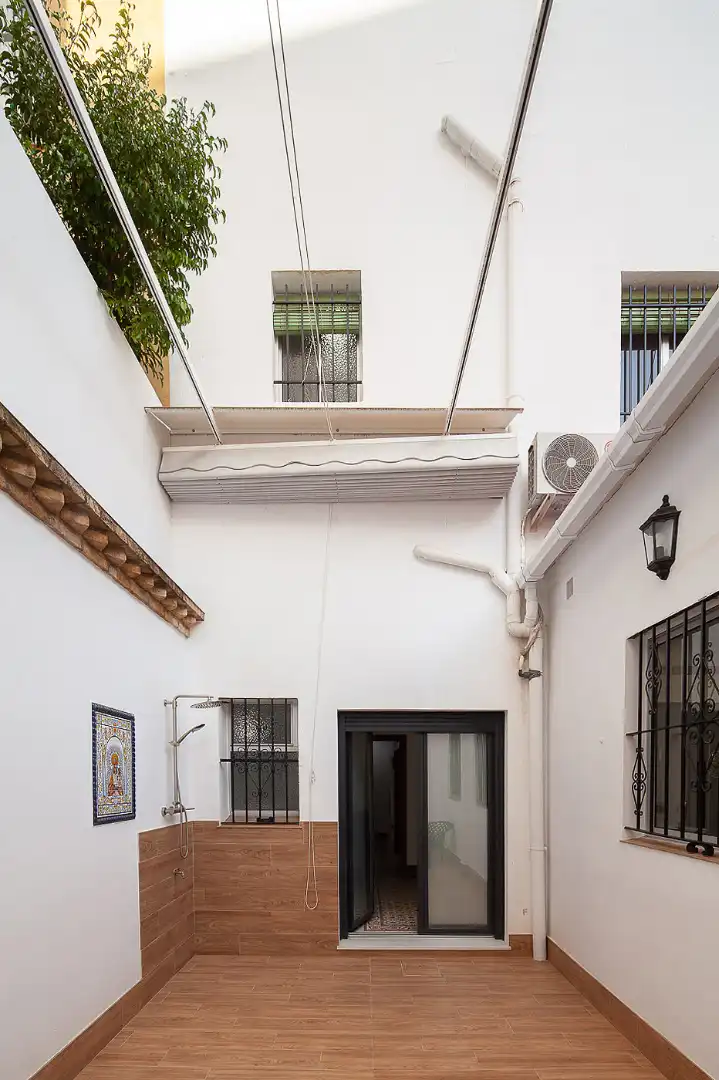 Balcony of Detached homes for sale in Sevilla  with Air Conditioner, Heating and Furnished