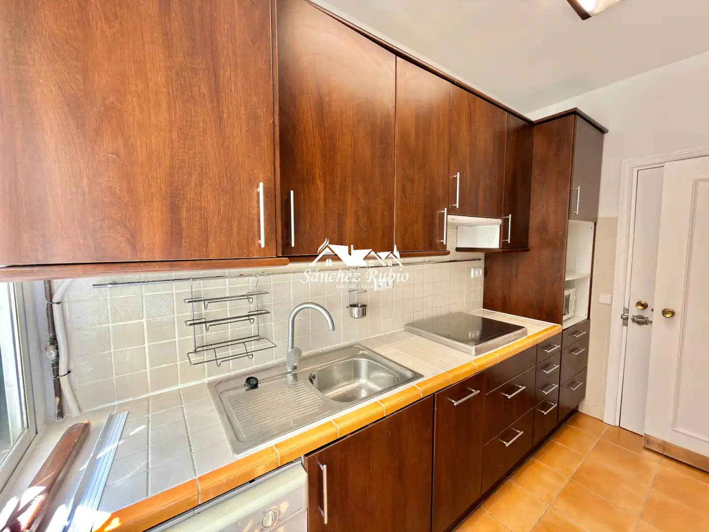 Cocina de Piso de alquiler en Torrelodones con Calefacción, Parquet y Terraza