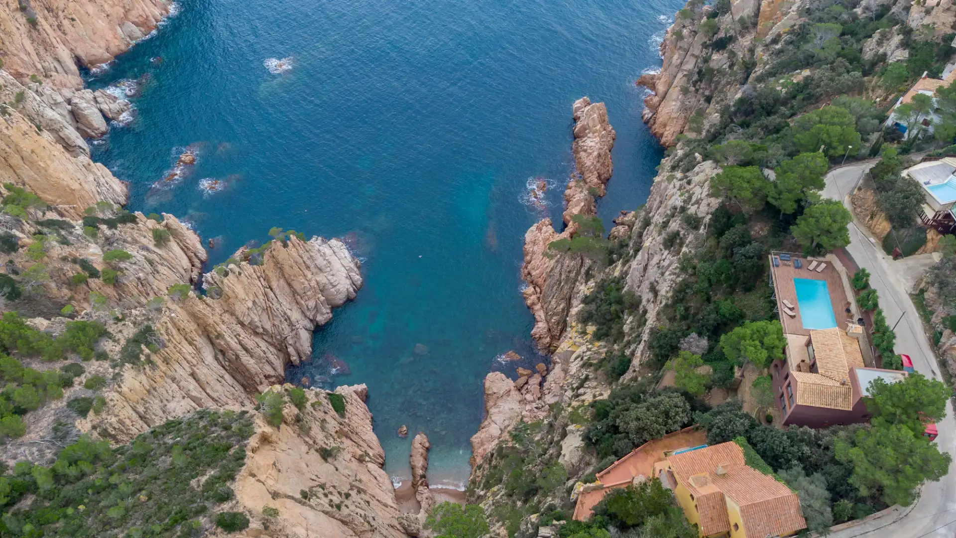 Exterior view of Houses for sale in Begur  with Air Conditioner, Heating and Private garden