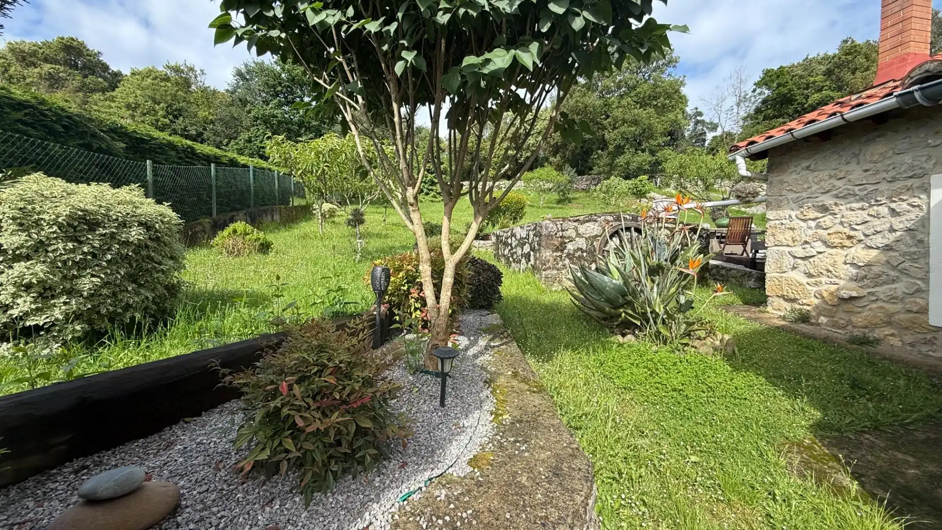 Jardí de Finca rústica en venda en Herrerías