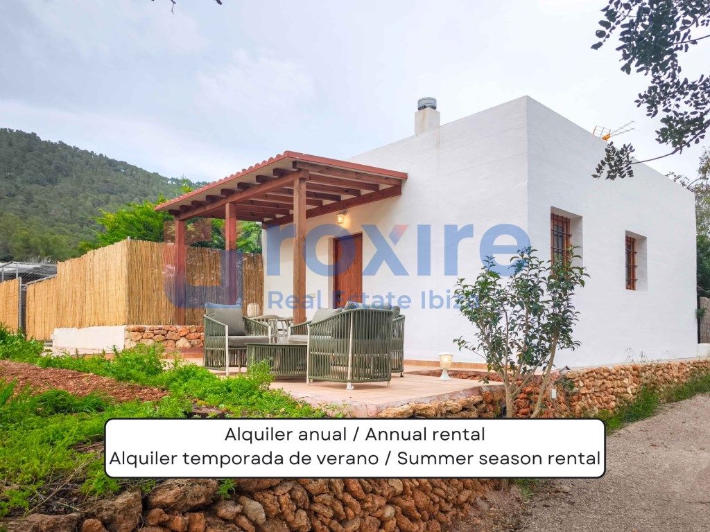 Garden of Houses for rent in Santa Eulària des Riu  with Air Conditioner, Private garden and Terrace