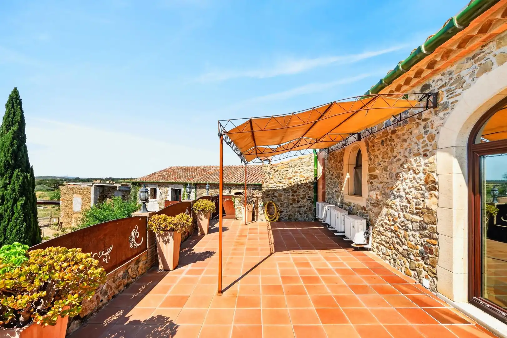 Terraza de Casa o chalet en venta en Mollet de Peralada con Jardín privado, Terraza y Piscina