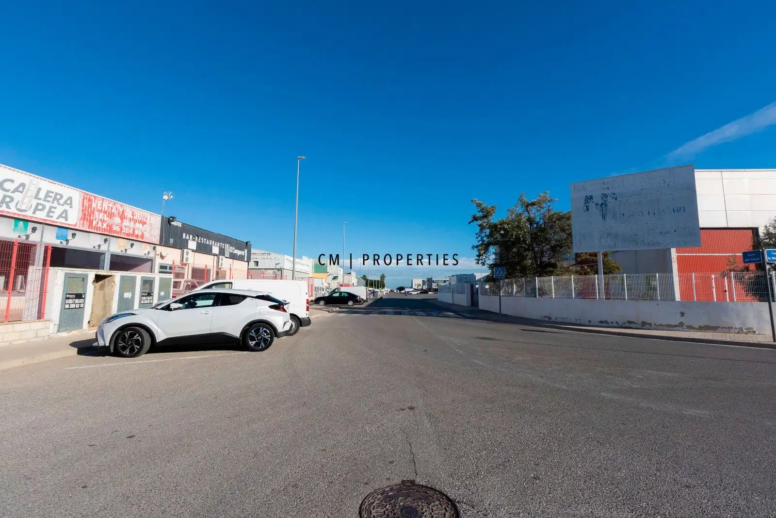 Vista exterior de Nave industrial en venta en Canet d'En Berenguer