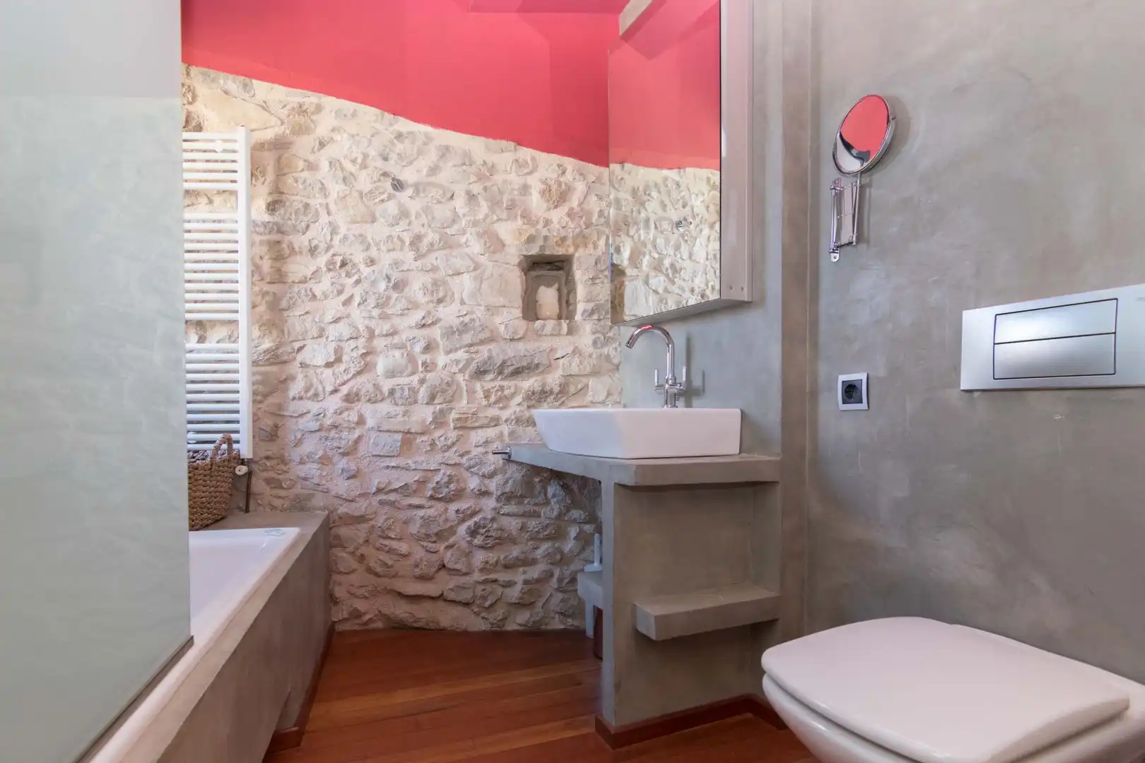 Baño de Finca rústica en venta en La Vall de Laguar con Calefacción, Terraza y Trastero