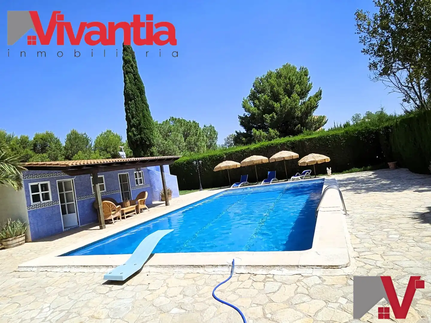 Villa con piscina in vendita a Pedanías Centro