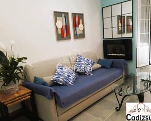 Living room of Apartment to rent in  Cádiz Capital  with Furnished and Balcony