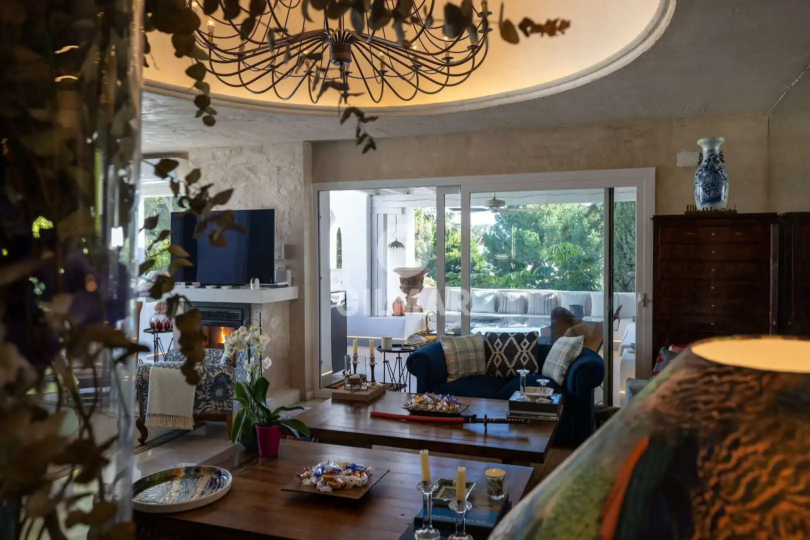 Wohnzimmer von Maisonette zum Verkauf in Estepona mit Heizung, Abstellraum und Balkon