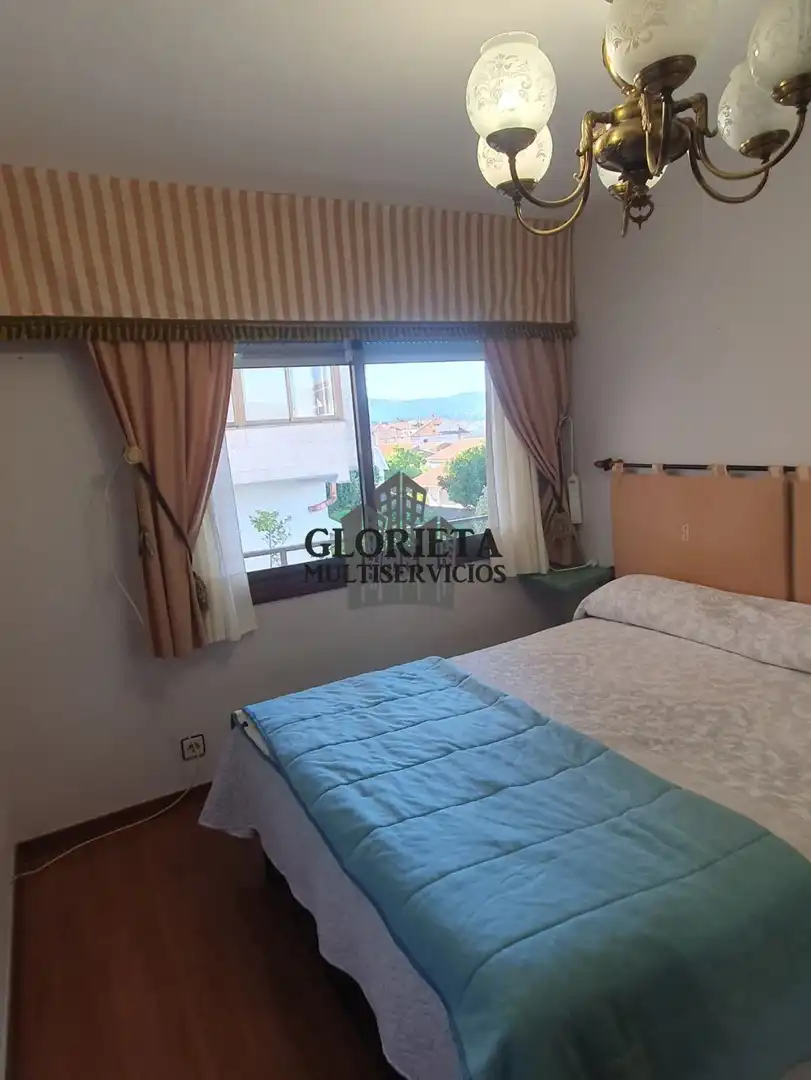 Bedroom of Flat for sale in Nigrán  with Heating, Terrace and Storage room