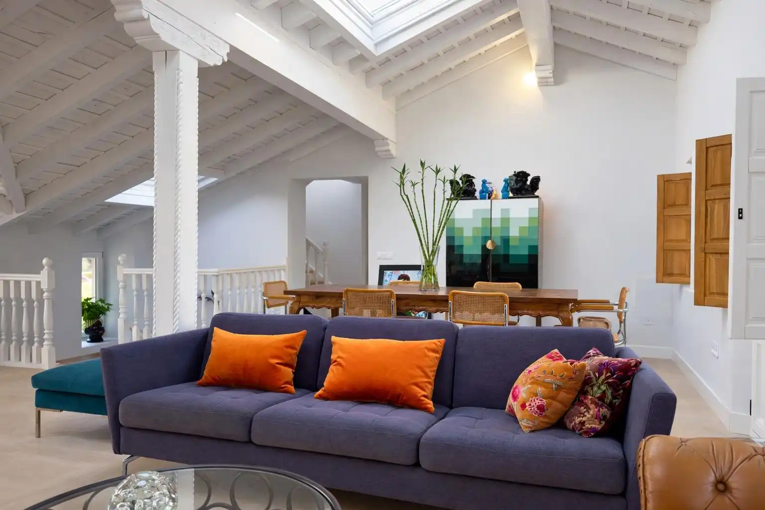Sala de estar de Dúplex en venta en Alfoz de Lloredo con Calefacción, Jardín privado y Balcón