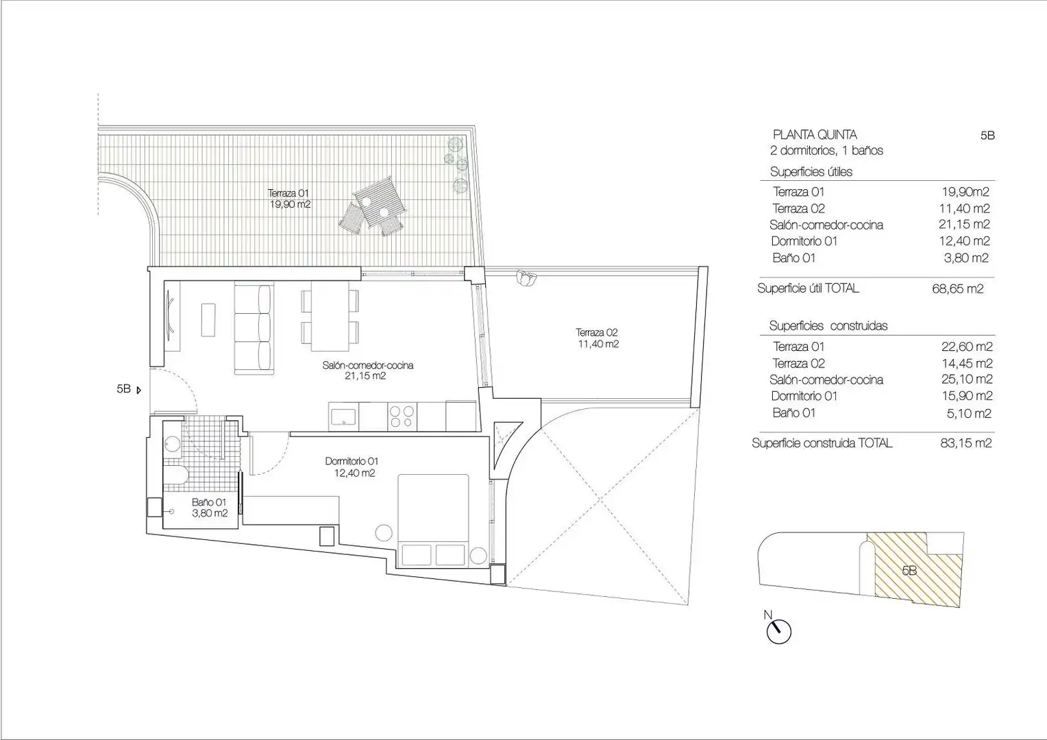Penthouse with pool for sale in Playa de los Locos, imagen 3