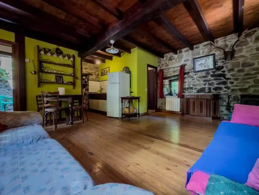 Cocina de Casa o chalet en venta en Pesaguero con Calefacción, Terraza y Amueblado
