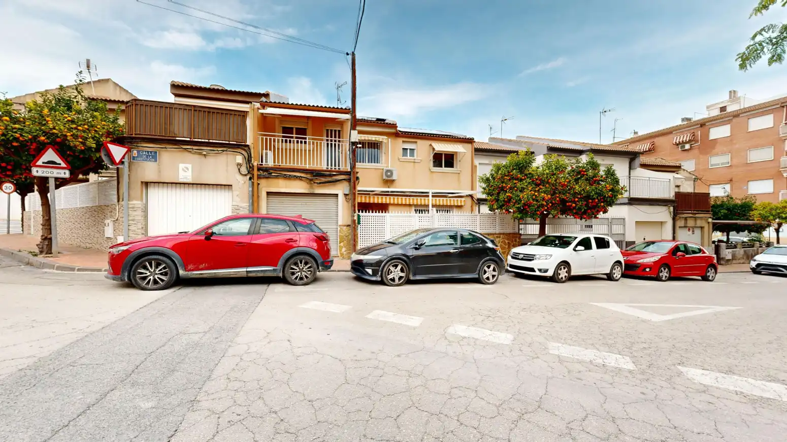 Parking de Casa adosada en venta en Murcia con Terraza y Balcón