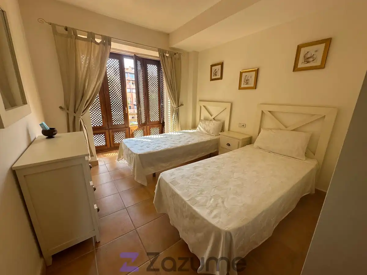 Bedroom of Flat for rent in Mijas  with Private garden, Terrace and Swimming Pool