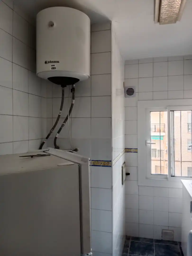 Bathroom of Flat for rent in Coria del Río  with Washing machine and Balcony