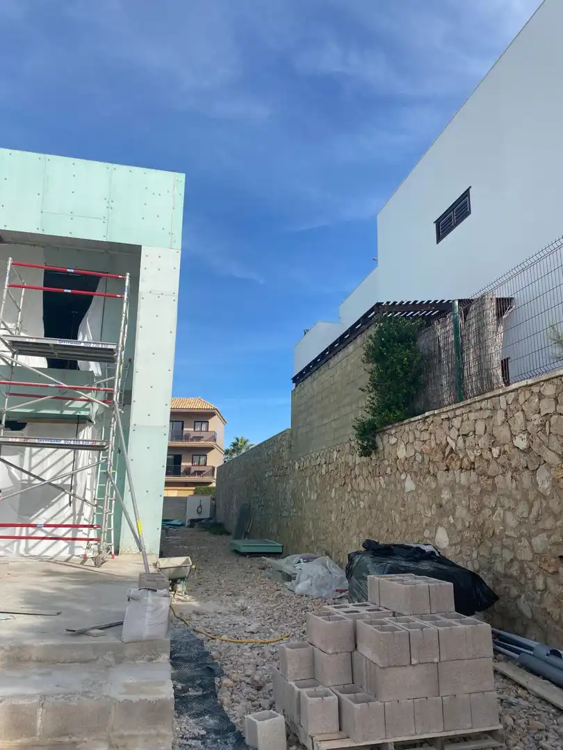 Vista exterior de Casa o chalet en venta en Cullera con Aire acondicionado, Jardín privado y Terraza