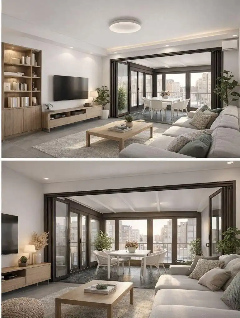 Sala de estar de Ático en venta en Almería con Aire acondicionado y Terraza