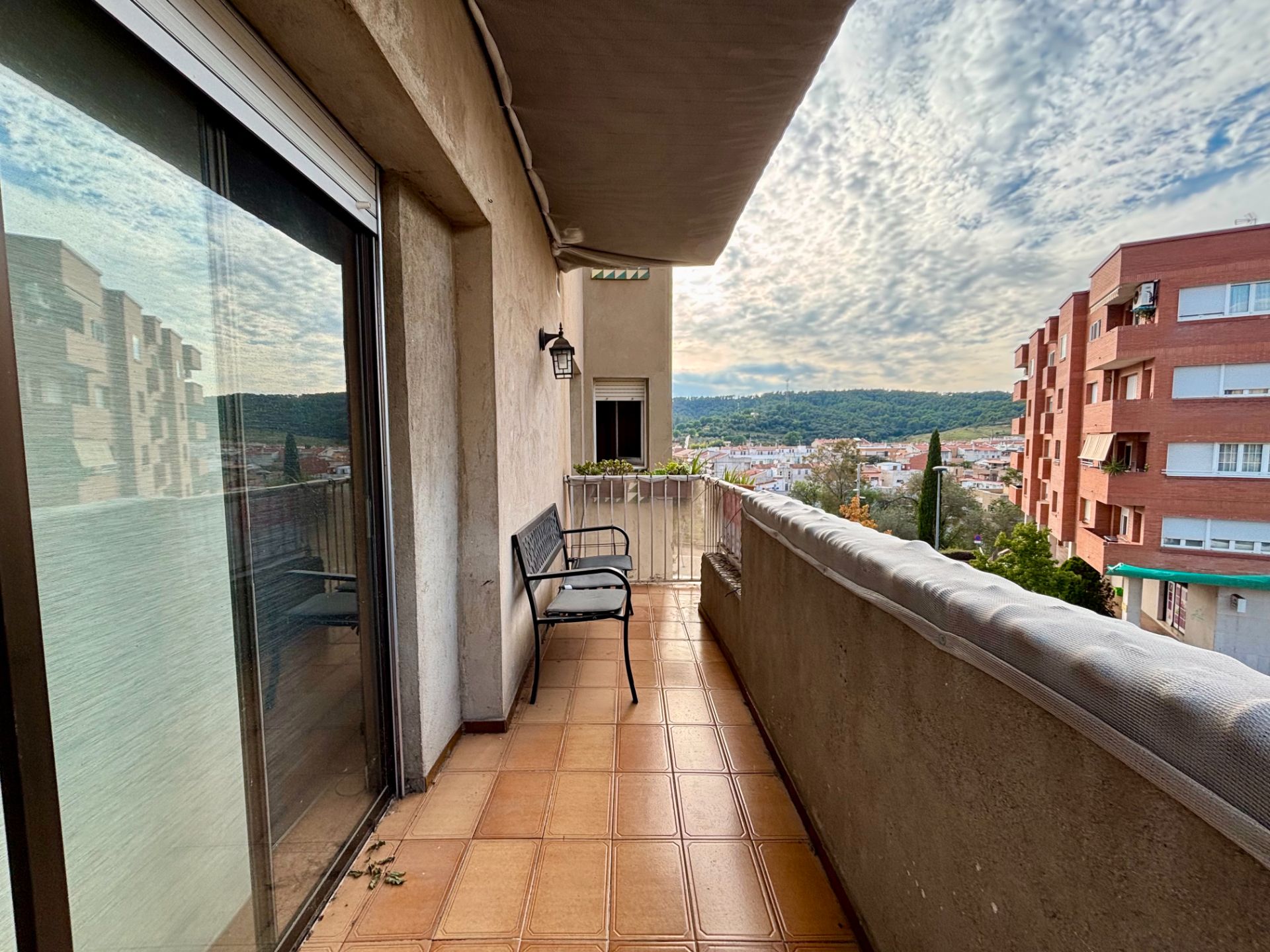 Balcony of Flat for sale in Sentmenat  with Furnished, Oven and Balcony