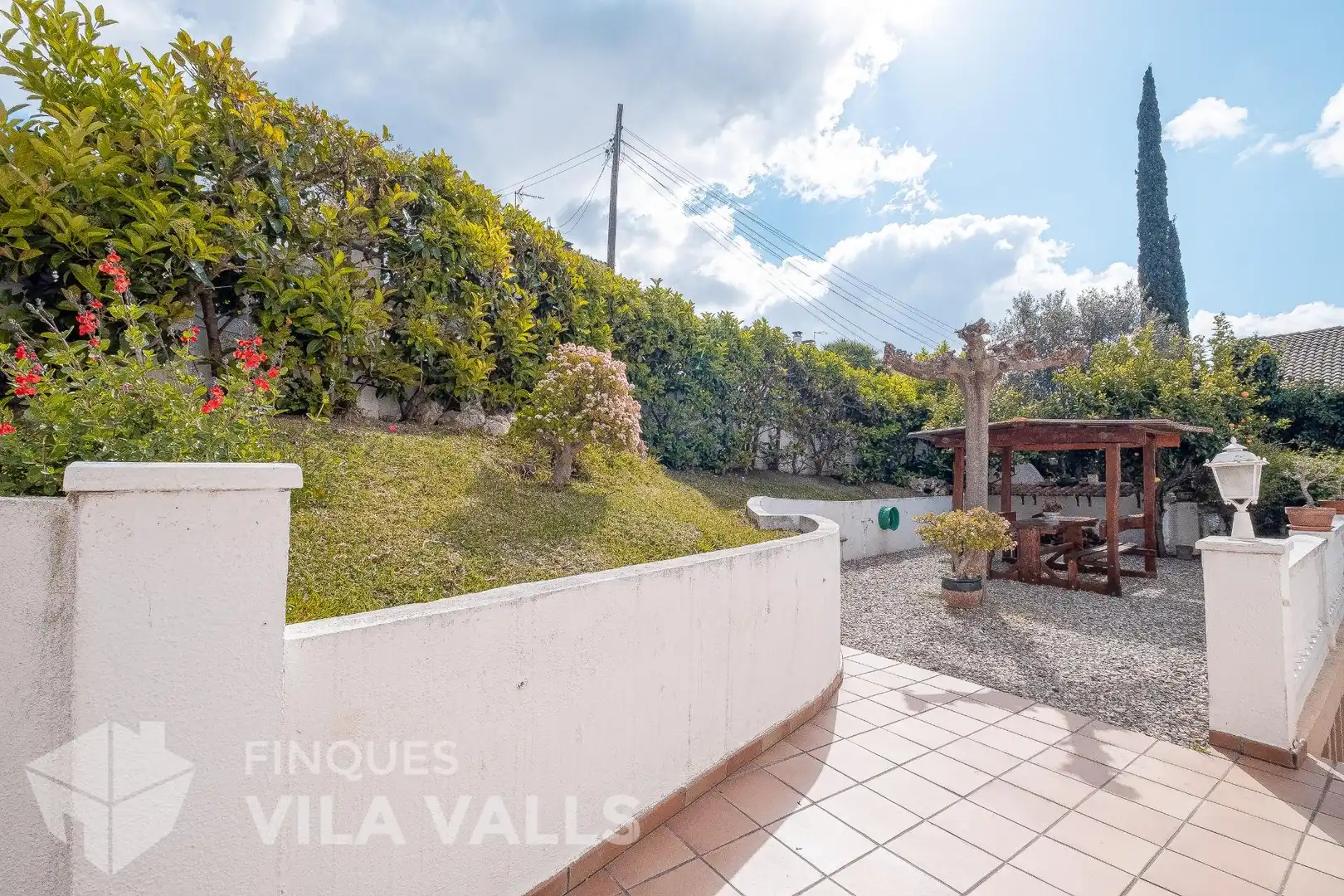 Terrassa de Casa o xalet en venda en Caldes de Montbui amb Calefacció, Jardí privat i Terrassa