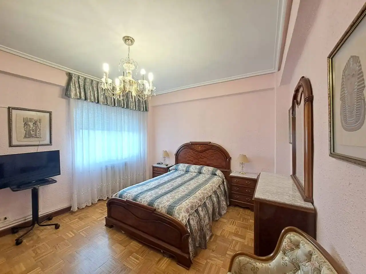 Bedroom of Flat for sale in Burgos  with Heating and Terrace