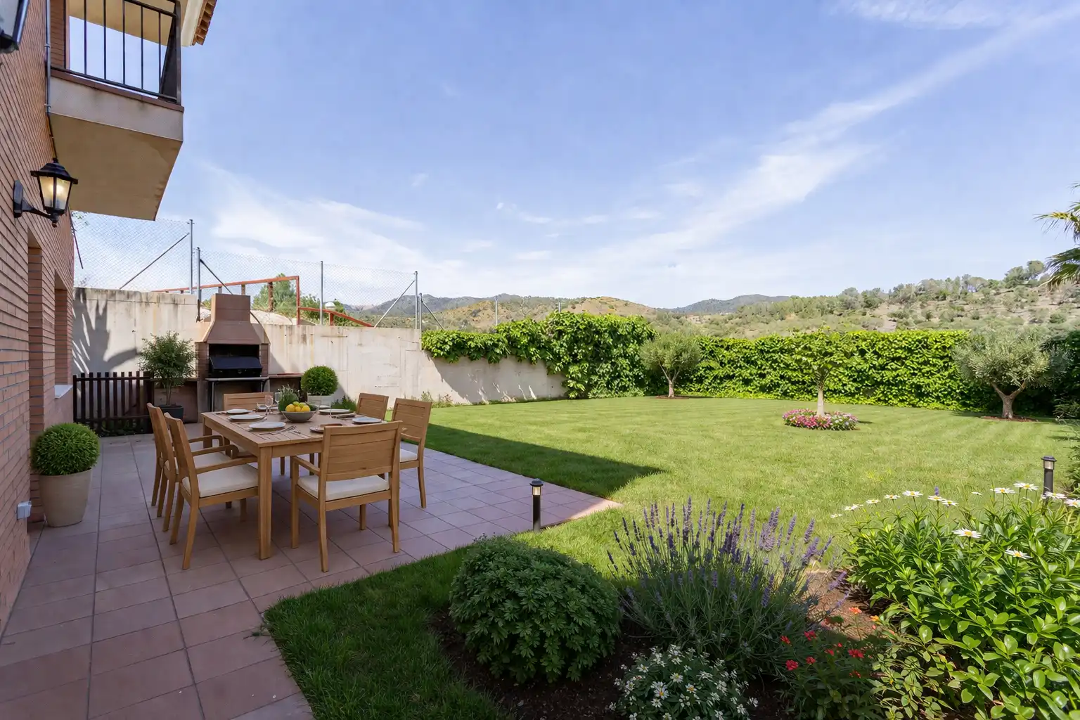 Terrassa de Casa adosada en venda en Riudecanyes amb Aire condicionat, Calefacció i Jardí privat