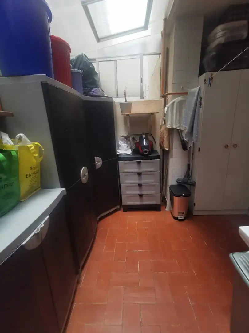 Kitchen of Flat for sale in Cornellà de Llobregat  with Air Conditioner, Heating and Terrace