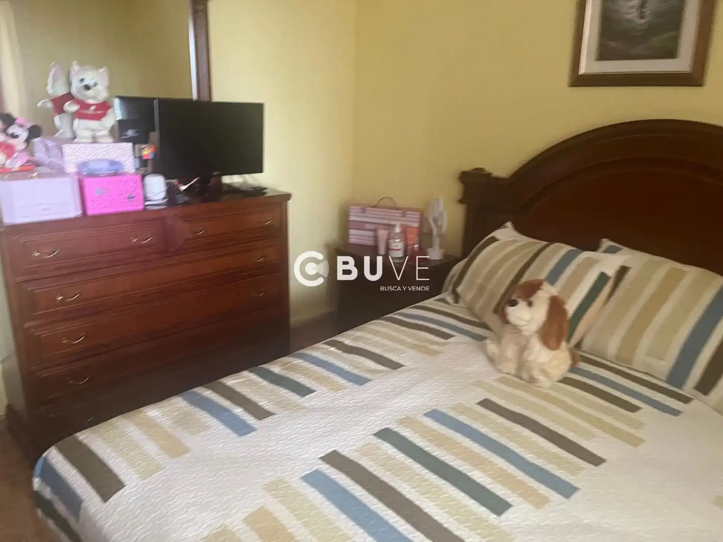Bedroom of Flat for sale in Ferrol  with Heating, Terrace and Furnished