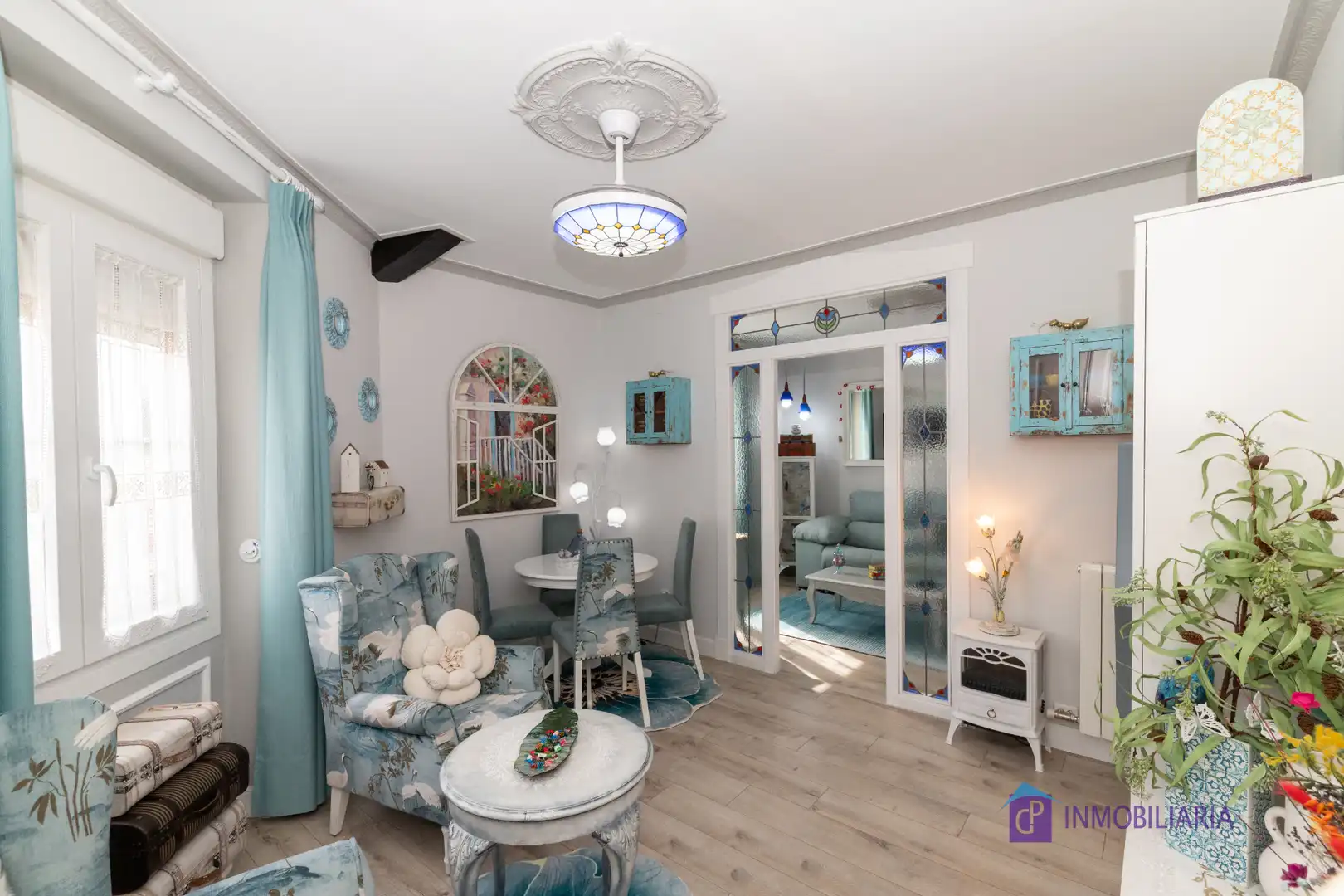Sala de estar de Piso en venta en Zaragoza con Aire acondicionado, Calefacción y Horno