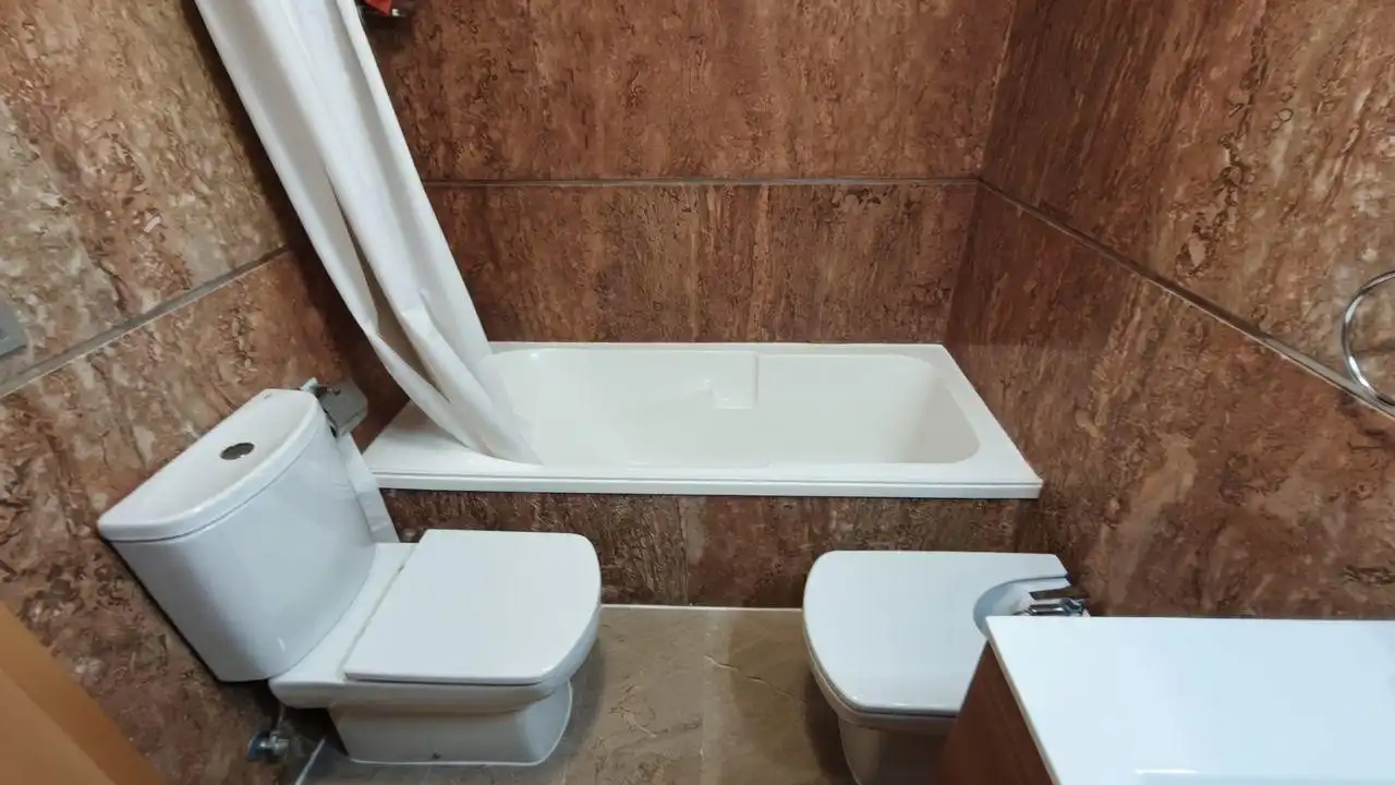 Bany de Apartament en venda en Oropesa del Mar / Orpesa amb Aire condicionat, Moblat i Balcó