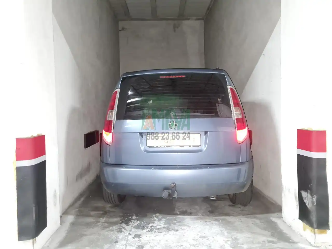 Parking de Apartamento de alquiler en Ourense Capital  con Calefacción y Amueblado