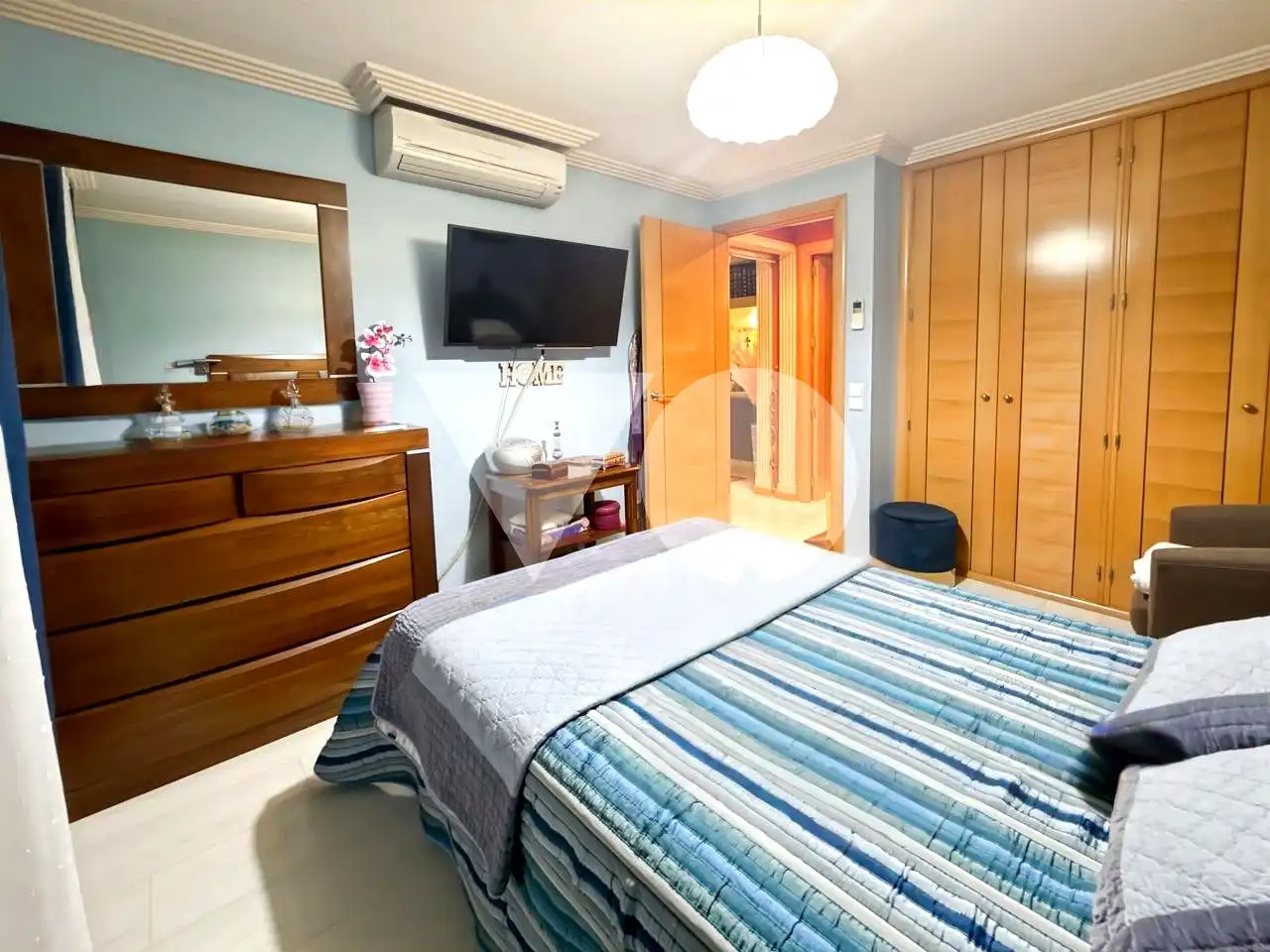 Bedroom of Flat for sale in Madrid  with Air Conditioner, Heating and Terrace