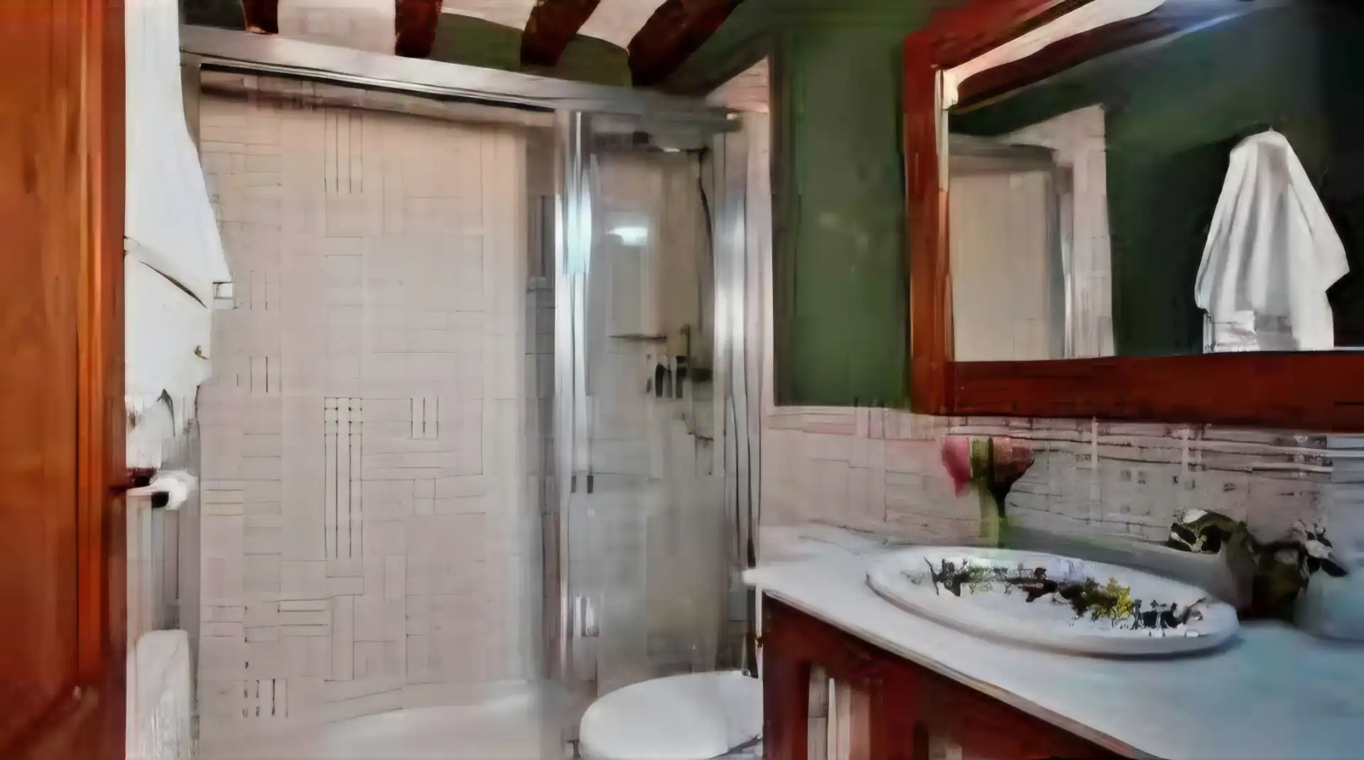Badezimmer von Country house zum Verkauf in Vélez-Blanco mit Klimaanlage, Heizung und Privatgarten