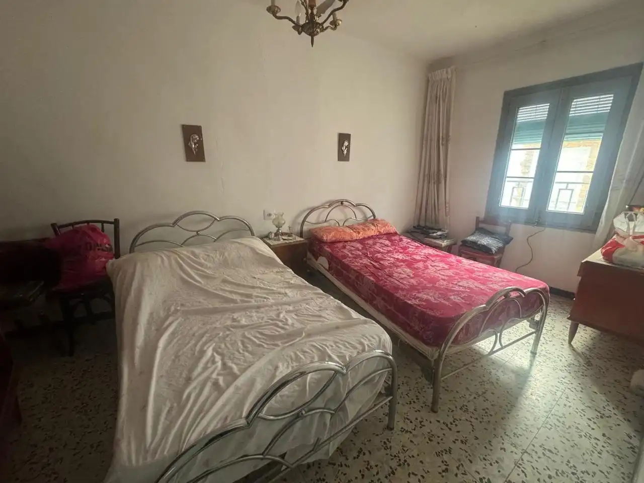 Schlafzimmer von Haus oder Chalet zum Verkauf in Miedes de Aragón mit Privatgarten, Terrasse und Möbliert
