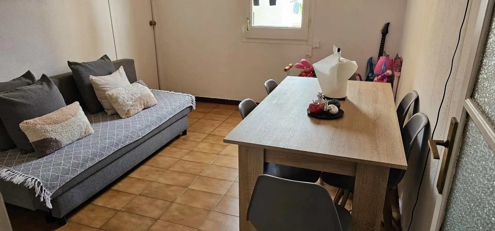 Sala de estar de Piso en venta en L'Hospitalet de Llobregat