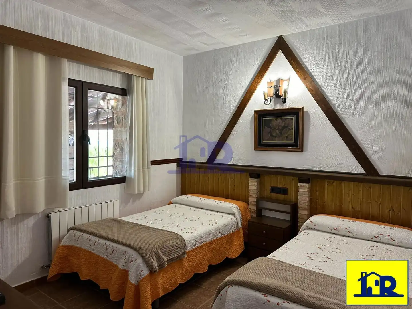 Bedroom of Houses for sale in Villar de Olalla  with Heating, Terrace and Storage room