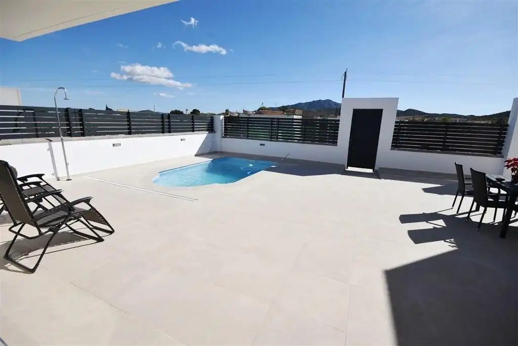 Piscina de Apartamento en venta en Fuente Álamo de Murcia con Terraza