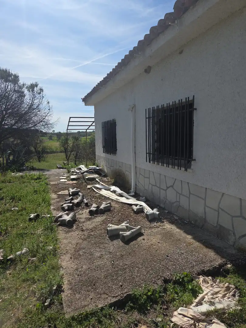 Vista exterior de Finca rústica en venta en Navalcarnero