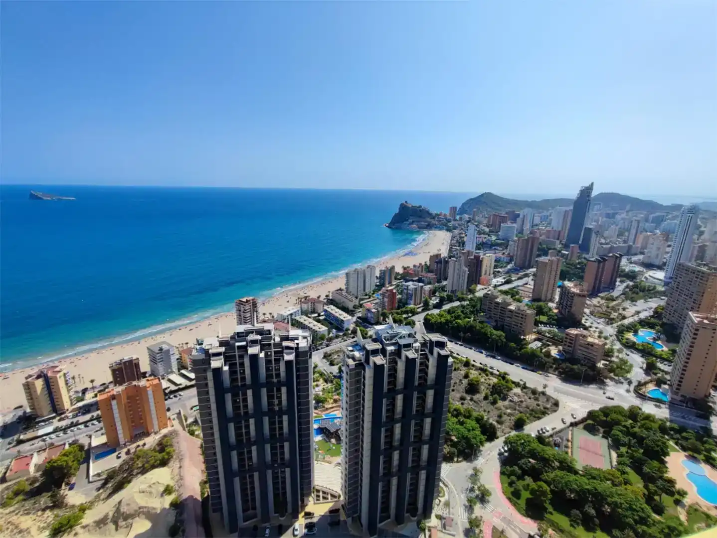 Exterior view of Flat for rent in Playa Poniente